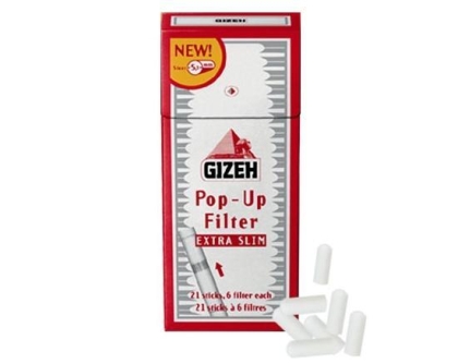GIZEH EXTRA SLIM POP-UP FILTER 126