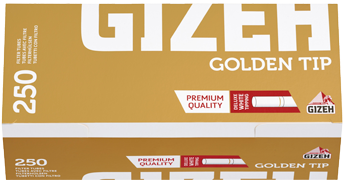 GIZEH GOLDEN TIP 250TT