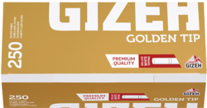 GIZEH GOLDEN TIP 250 TT