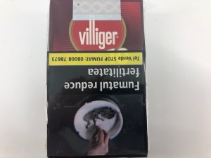 VILLIGER SMALL CIGARS VANILLA FILTER (10)