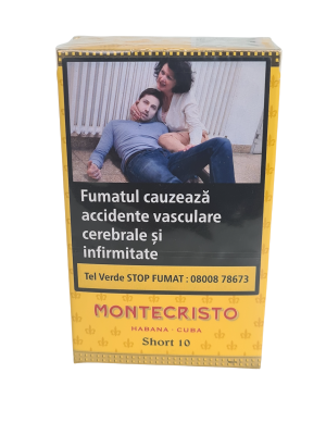 TIGARI DE FOI Montecristo Short 10 Cigarillos
